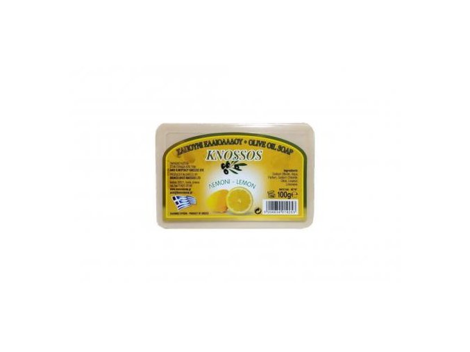 Olivové mýdlo citron Knossos 100g