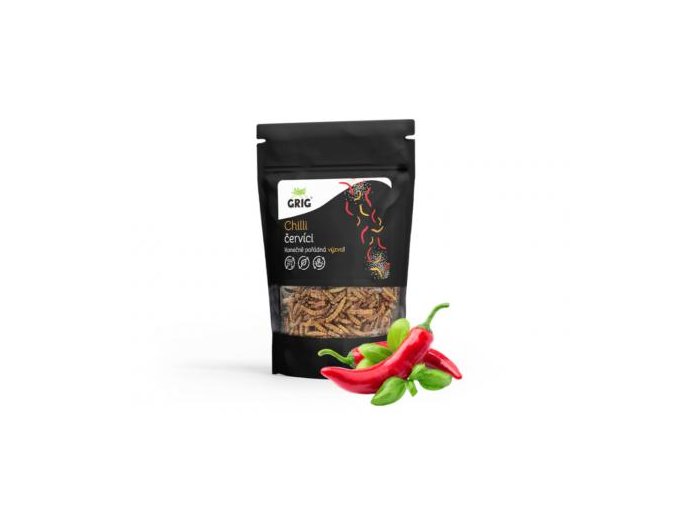 Červíci křupaví CHILLI GRIG 20g
