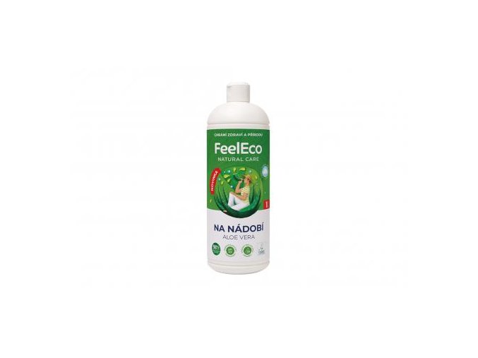 Prostředek na mytí nádobí aloe vera vegan Feel Eco 1000ml