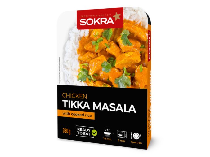Sokra Kuřecí Tikka Masala 330g