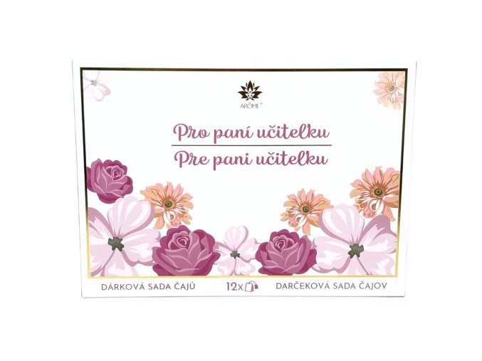 ARÔME Čaj v obálce 12 sáčků Pro paní učitelku