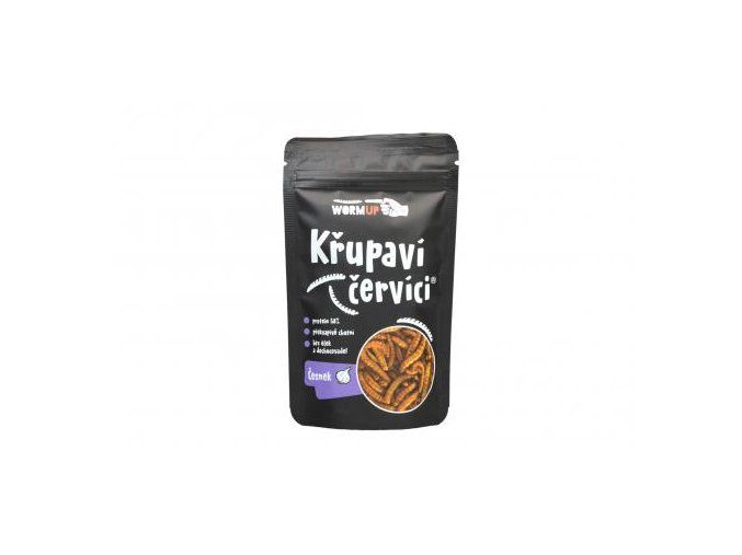 Křupaví červíci ČESNEK WormUP 20g