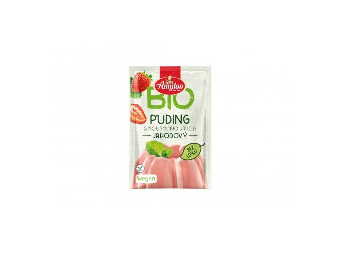 Bio Puding jahodový Amylon BZL 40g