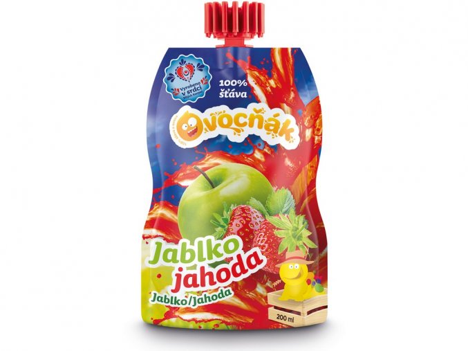 5465 ovocnak most jablko jahoda 200ml