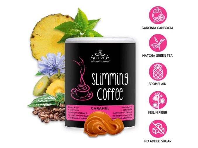 Slimming coffee caramel