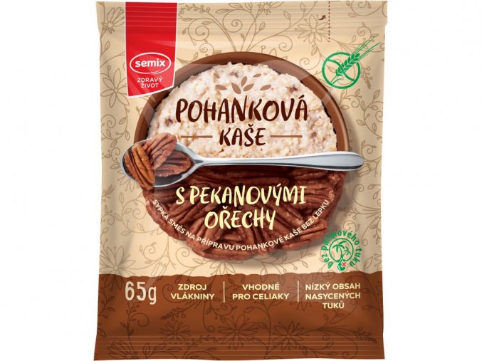 7775 pohankova kase s pekanovymi orechy 65g