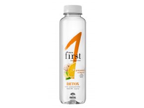 Funkční voda Detox pomeranč&zázvor Fructal 500ml