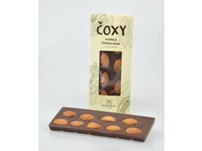 ČOXY hořká čokoláda s mandlemi a xylitolem Natural 50g