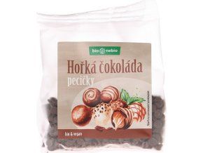 Bio pecičky z hořké čokolády