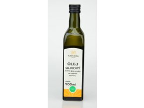 Olej olivový za studena lisovaný Natural 500ml
