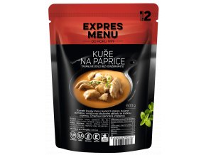 Kuře na paprice (2 porce)