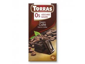 torras horka cokolada s kavou 75 g