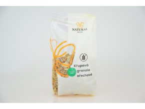 Křupavá granola ořechová bez lepku - Natural 300g