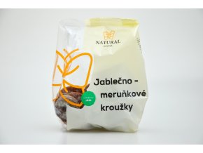 Jablečno meruňové kroužky 150g