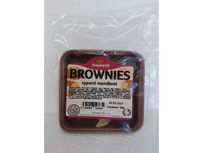 Amaranth life Brownies sypané mandlemi bez lepku 150g
