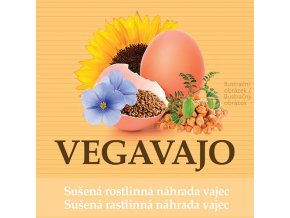 vegavajo susena rostlinna nahrada vajec