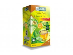 Čaj zelený s pomerančem, limetkou a mučenkou