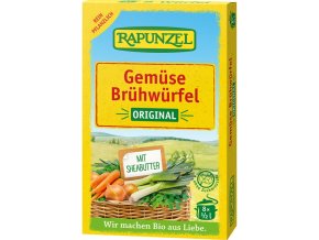bio zeleninovy vyvar v kostce rapunzel 8 ks