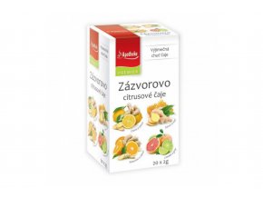 Zázvorovo citrusové čaje