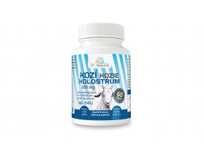 Kozí Kolostrum IGG 54% 200 MG 60 CPS. - Dr. Natural 27g