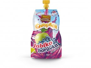 Ovocňák mošt jablko-borůvka 250ml