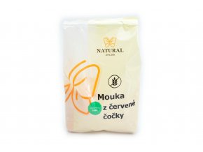 Mouka z červené čočky bez lepku - Natural 400g