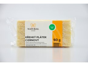 Křehké plátky cizrnové - Natural 50g