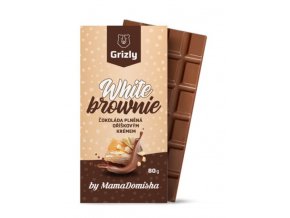 Mléčná čokoláda White brownie