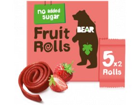 BEAR Fruit Rolls Strawberry MPK x5 E commerce 3Dpacks x5