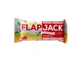 Flapjack ovesný brusinka bezlepkový 80 g BRYNMOR