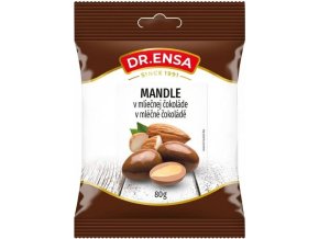 Mandle v mléčné čokoládě