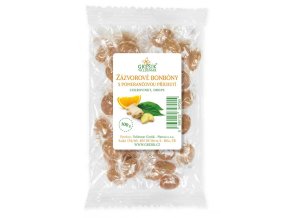 Grešík Zázvorové bonbóny s pomerančovou příchutí 100g