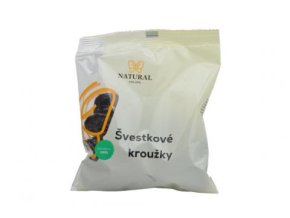 Švestkové kroužky Natural 150g