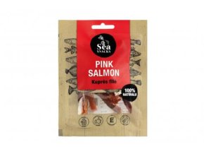 Rybí Jerky Filety z růžového lososa – Seasnacks 30g
