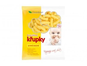 Kukuřičné křupky jemně solené bez lepku Chrástkovi 50g