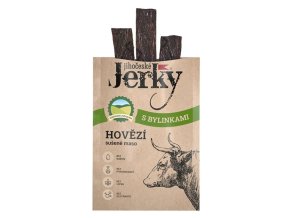Jihočeské Jerky Hovězí s bylinkami 20 g