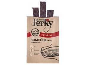 Jihočeské Jerky Sumeček africký s pepřem 15 g