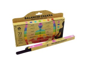 ARÔME Balanced Chakra Sada vonných tyčinek-7 vůní x 10 tyčinek