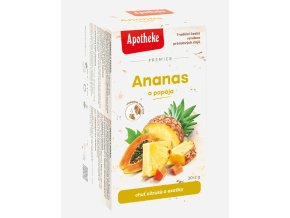 Apotheke Čaj Ananas a papája 20 sáčků