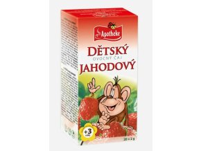 Apotheke Dětský čaj jahodový 20 sáčků, 40 g