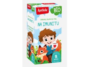 Apotheke Dětský čaj na imunitu BIO, 30 g