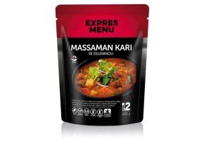 Massaman kari se zeleninou