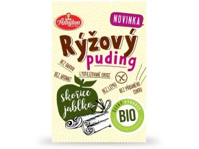 5252 bio puding ryzovy s jablkem a skorici amylon 40g