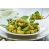Fusilli with spinach and walnuts