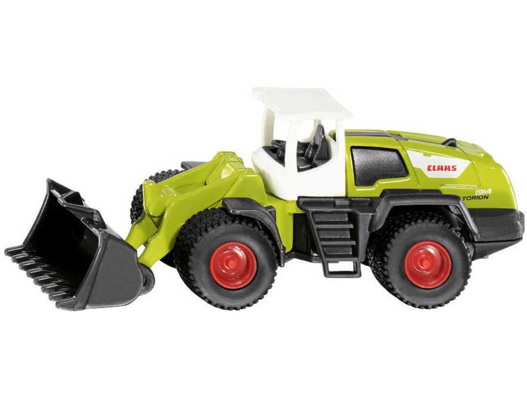 Siku SIKU Blister traktor Claas Torion s předním ramenem model kov 1524