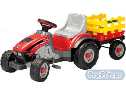 Peg Pérego PEG PÉREGO TONY TIGRE šlapací řetězový traktor pro děti