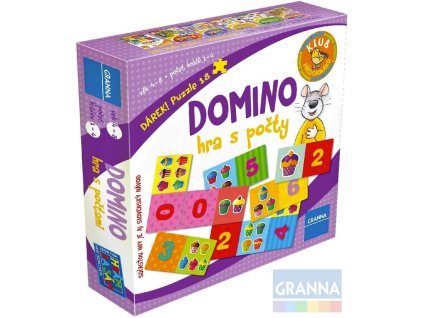 Granna GRANNA Hra Domino s počty *SPOLEČENSKÉ HRY*