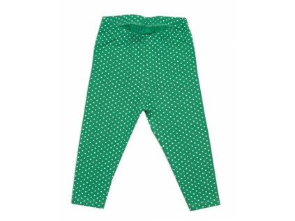 Kojenecké legíny K-Baby, zelené s hvězdičkami Velikost koj. oblečení: