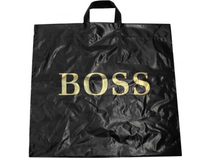 Taška igelitová nákupní BOSS černá 50x50cm