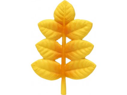Lanco LANCO Zlatý list jeřabina 13cm baby kousátko přírodní kaučuk pro miminko